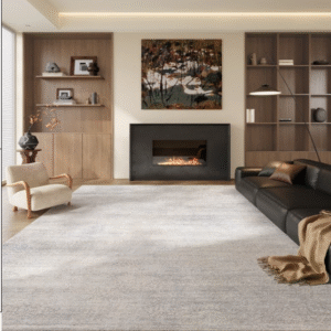 Thảm Lông Chữ Nhật Xám (Hàng Order)