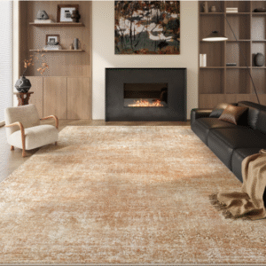 Thảm Lông Chữ Nhật Vàng (Hàng Order)