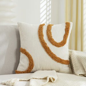 Gối vuông họa tiết sợi nổi