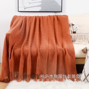 Khăn họa tiết ziczac dệt nổi